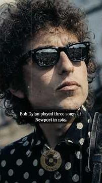 Bob Dylan Played 3 Songs at Newport and Walked Off. Pete Seeger Tried to Cut the Power. | #Shorts