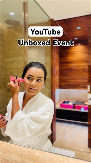 YouTube Unboxed Event 😱 #crafteraditi #youtubeunboxed #dayinlife #shorts @CrafterAditi