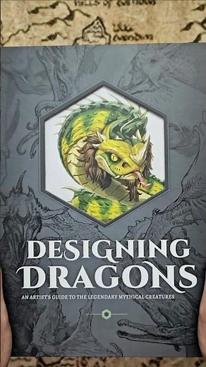 Designing Dragons How to draw book 3dtotal #artbooks #artbookreview #dragons #howtodraw #drawing