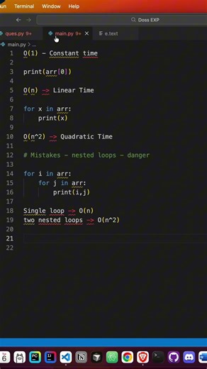 Day 14 | Time Complexity Interview Trap 😨 #shorts #programming