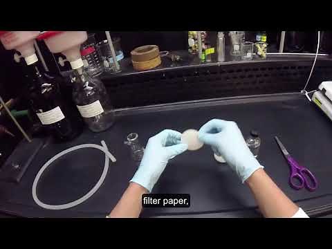 Filtering Mixtures with a Hirsch Funnel