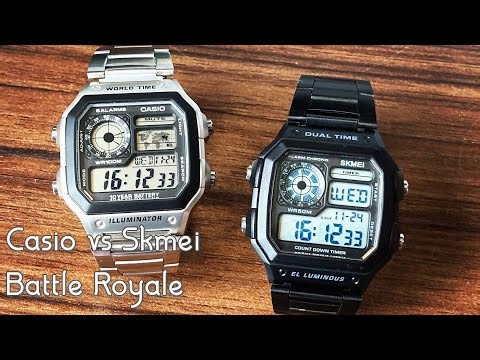 Casio AE1200 vs Skmei - Battle Royale