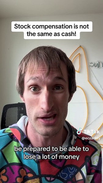 Be careful with stock compensation! #dataengineer #softwareengineer