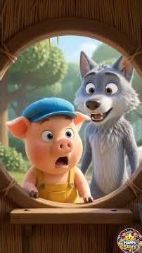 The Three Little Pigs and the Big Bad Wolf 🐷🐷🐷🐺 | Kids Moral Story #kidslearning