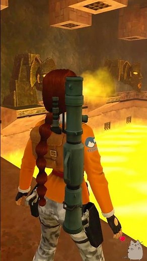 Self-aware Lara Croft & the Factory in Tomb Raider 3