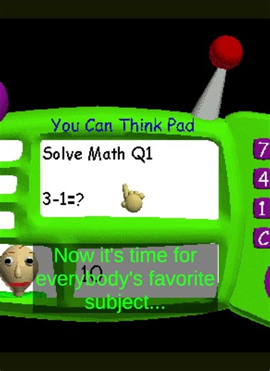 Baldi's Basics 1999 code