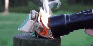 This Mini Flashlight Is So Intense It Can Start a Fire