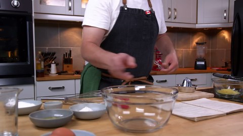 Cooking 1927 Lemon Pudding From an Old Cookbook