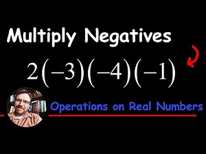 Multiplying Negative Numbers