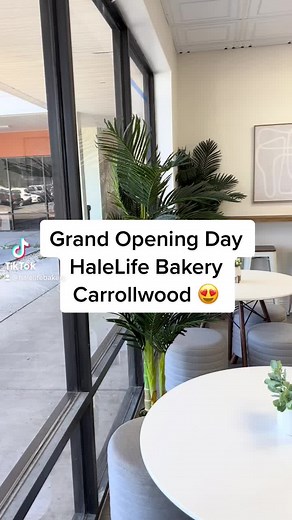 It’s HERE! 🥳 Our Carrollwood bakery is officially OPEN! 😍 Sample our NEW @halelifebistro menu all weekend long! Open today & Saturday, 8am to 6 pm. Open Sunday, 10am to 4pm! Address: 13713 N Dale Mabry Hwy, Tampa, FL 33618. See you soon! 😊 | HaleLife Bakery