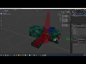 Making a Minecraft Mob in Blender Part 6 - Bone Shapes