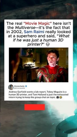 What If a Superhero Was a Human 3D Printer? Sam Raimi's Genius! 😂