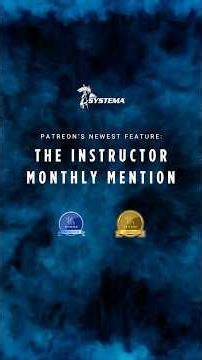 Introducing: The Instructor Monthly Mention
