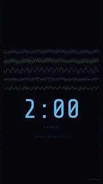 2min Silent Brain Wave Timer 🧠 2 Minute Countdown (No Sound) #Shorts
