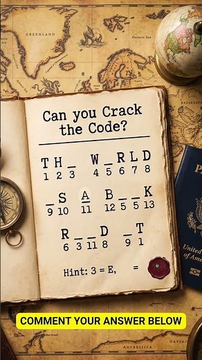 Day 39 of Daily Cryptogram 🧠Can you crack it? 🔍Drop your answer below 👇