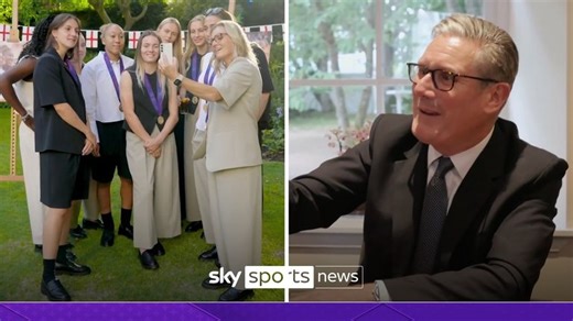 Euro 2025: Keir Starmer congratulates Lionesses for defending their European title