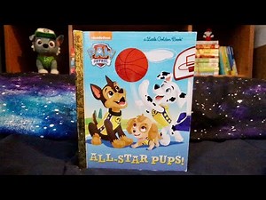 Paw Patrol: All Star Pups! Book Read Aloud (Pups Save A Basketball Game) Quick Fun Story For Kids