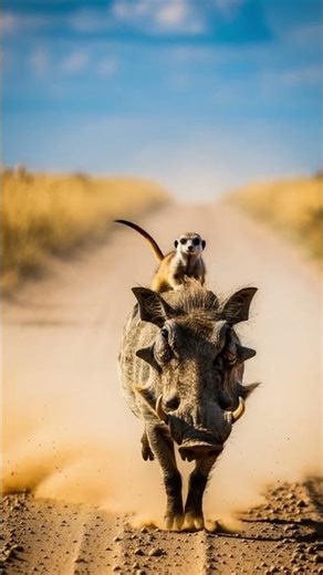 Timon and Pumba. #desney #timonandpumbaa #meadow