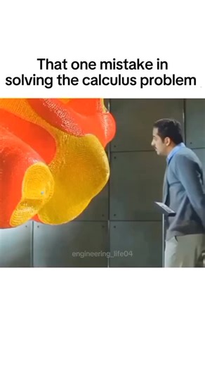 An Engineer on Instagram: "That one mistake in solving the calculus problem☠️. . . . . #maths #mathematics #calculus #engineering #engineeringproblems #engineeringstudent #students #engineer #engineeringmemes #relatablememe #dailymemes"