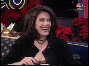 Teri Hatcher on the Tonight Show with Jay Leno, December 1997.