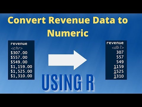 gsub Function in R - Converting Revenue Data to Numeric