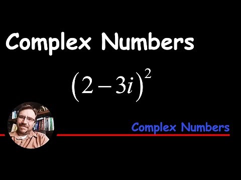 How to Square a Complex Number - Square an Imaginary Number