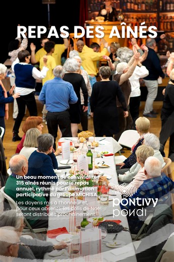 🎉 Repas des aînés 2025 ! Ce mercredi, le CCAS de Pontivy a réuni 315 convives pour notre traditionnel repas annuel des aînés : un moment chaleureux, animé et rempli de sourires ❤️ Parmi eux, 31 nouveaux septuagénaires et 25 convives âgés de plus de 90 ans. 🎶 L’animation était assurée par le Duo Michisa avec leur concept participatif « Le Bar à Chansons », où chacun pouvait choisir les titres interprétés. Une formule qui a rencontré un vif succès ! ✨ Les doyens de la journée ont été mis à l’hon