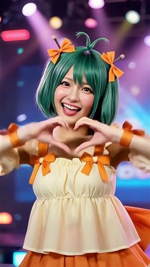 Ranka Lee says "Kira!" ✨ The Cutest AI Idol! #MacrossF #RankaLee