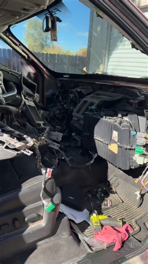 Finishing up the Ford F150 Hvac blend door job. | JP Street Performance