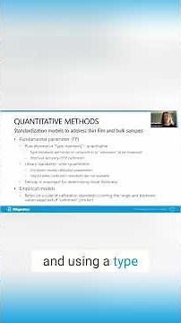 Quantitative Analysis Thin Film & Bulk Sample Methods Explained 1