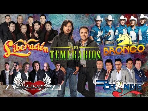 Los Temerarios, Liberación y Bronco 💖 Grandes Éxitos Románticos del Recuerdo Inolvidable