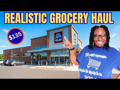 Can You Still Save Money at Aldi? | Realistic Weekly Grocery Haul & Prices