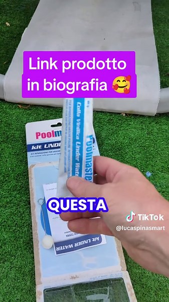 Riparazione piscina fuori terra: il kit che salva!