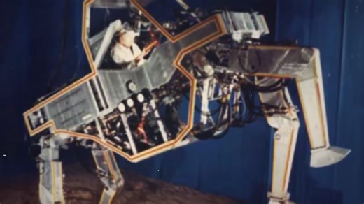 This sci-fi walking truck was a real US Army machine