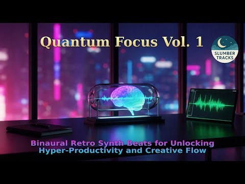 Quantum Focus Vol. 1 | Retro Synth Binaural Beats for Unlocking Hyper-Productivity and Creative Flow