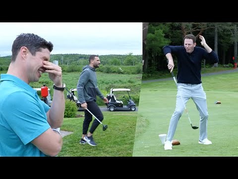 Biz Nasty/Ryan Whitney vs Sidney Crosby/Nathan MacKinnon: The CCM Sandbagger Invitational