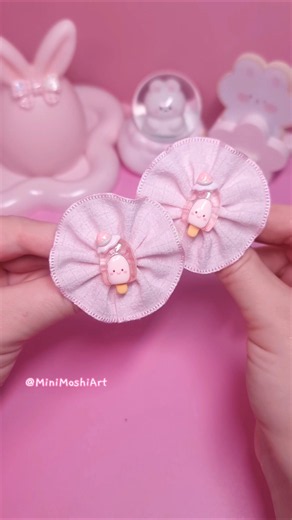 🌸 Kawaii DIY Girls Hair Accessories 🍥 #diycrafts #kawaiiaesthetic #kawaii #girlscraft #doityourself