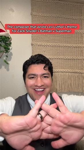 BLURAYANGEL on Instagram: "The composer that wrote Lex Luthor’s theme for Zack Snyder’s Batman v Superman 😮‍💨🔥 @blurayangel #batmanvsuperman #batman #superman #lexluthor #blurayangel"