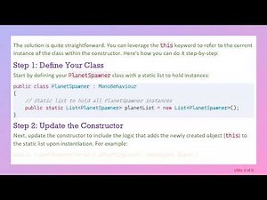 Creating a Static List of Class Objects in C#