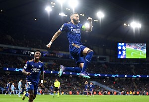 Manchester City 4-3 Real Madrid: Player Ratings as Karim Benzema scores sensational 'Panenka' penalty to keep Los Blancos in the tie | UEFA Champions League 2021-22