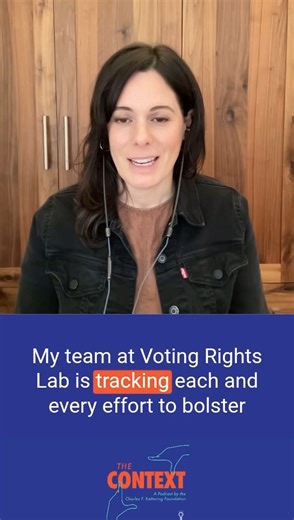 2026 is a crucial election year in the US. If we want to create a welcome space for free and fair elections, Samantha Tarazi of Voting Rights Lab encourages us to start small: check your voter registration, stay informed, and engage with people who think differently. 🤝 These everyday actions help ensure votes will be counted and build trust. Get all of #TheContext: https://bit.ly/GetTheContext | Kettering Foundation