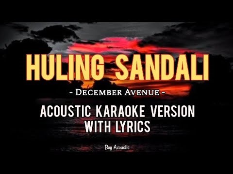 Kung hindi ngayon aasa bang maibabalik ang kahapon || Acoustic karaoke version with lyrics ♪
