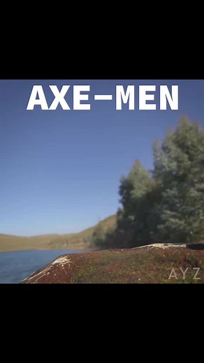 man with an axe. AXE-MEN #vfx #animation #cartoon #blender #3d