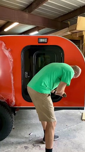 DIY Teardrop Trailer Door Installation Guide