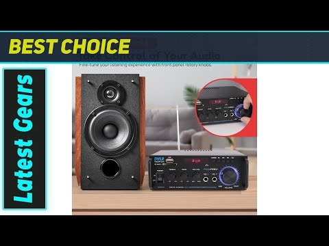 Pyle PDA29BU.6: The Ultimate Compact Home Audio Powerhouse!