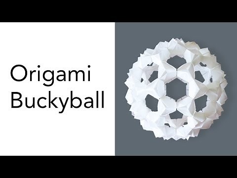 Tutorial for Origami Bucky Ball