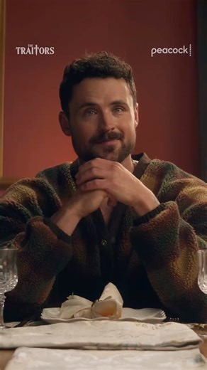 Dylan Efron on Instagram: "Back at the breakfast table… #WarnerBros_Ad. Get tickets now for @wutheringheightsmovie only in theaters February 13 and stream #TheTraitorsUS now on @peacock"