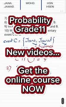 Probability grade 11
