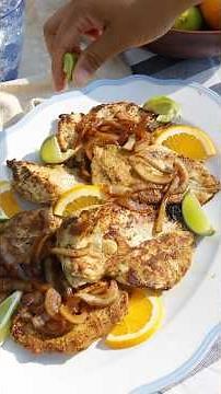 Cuban Style Pollo a la Plancha - Healthy Chicken Breast Recipe