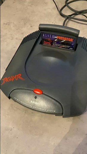 Atari Jaguar - RGB-SCART & Alien vs. Predator 👽 #atari #jaguar #retrogaming #gaming #playstation